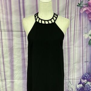 Chic Black Strapless Dress